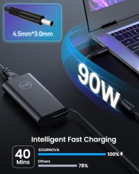 Safe Intelligent Fast Charger Adapter 90W for Dell Laptop Computer Professional Manufacturer